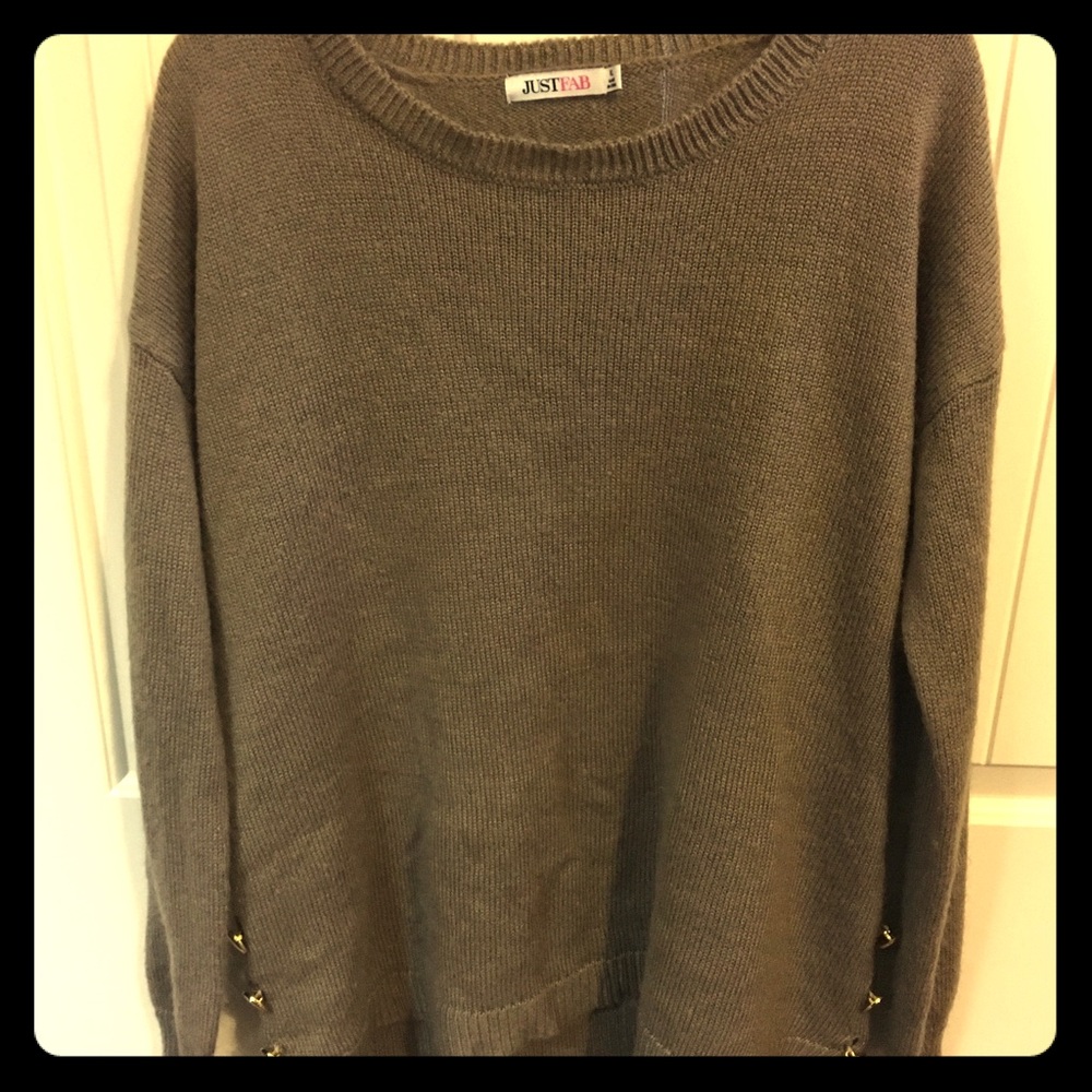 Just fab beige sweater
